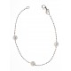 Bracelet argent 2,1g "boules" 18,5 cm