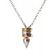 Collier en argent 4,7g 3 tons 42 cm