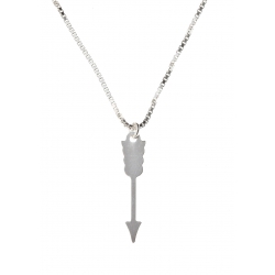 Collier argent 3,3g "flèche" 39+4 cm