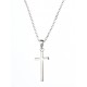 Collier argent 3g "croix" 45cm