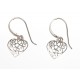 Boucles d'oreille argent 1,5g "cœurs"