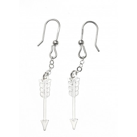 Boucles d'oreille argent 1,6g "flèche"