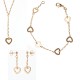 Parure plaquée or PO 313 à 13,1 €, PO 413 à 14,1€ et PO 513 à  8,1€