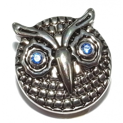 bouton pression hibou