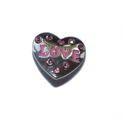 Bouton pression "love" taille G