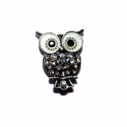 Bouton pression "hibou" taille G