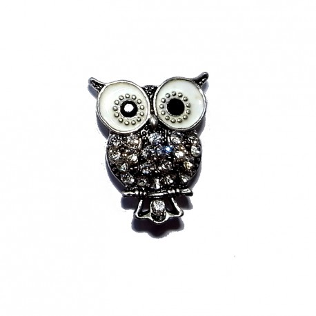 Bouton pression "hibou" taille G