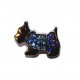 Bouton pression "chiens" taille G