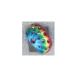 BAGUE FANTAISIE STRASS SWAROWSKI 3 TAILLES P/M/G