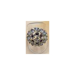 BAGUE FANTAISIE REGLABLE 3 TAILLES STRASS SWAROWSKI