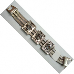 Bracelet métal et strass