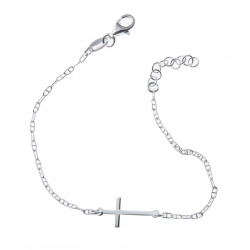 Bracelet argent 1,5g "croix"