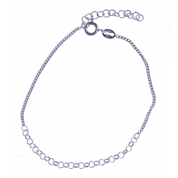 Bracelet en argent 1,4g - 17+3 cm