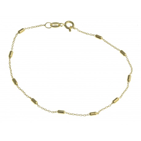 Bracelet en argent rhodié doré 1,1g - 17,5 cm