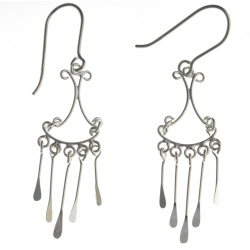 Boucles d'oreille en argent 1,7g