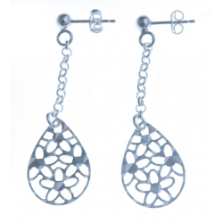 Boucles d'oreille en argent 2,6g