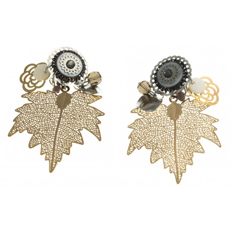 Boucles d'oreille fantaisie clips