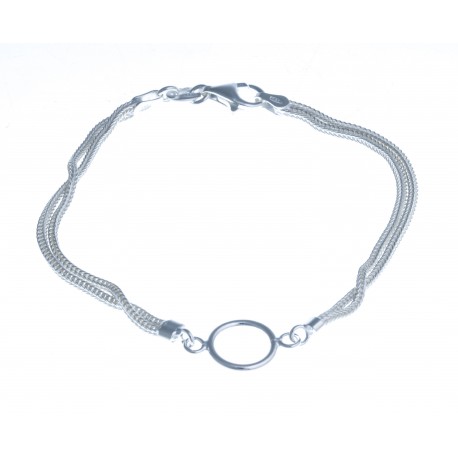 Bracelet argent 4,2g - 19cm