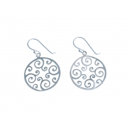 Boucles d'oreille argent 2,2g