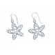 Boucles d'oreille argent "étoile" 3,4g