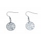 Boucles d'oreille acier