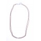 Collier argent rhodié 7,2g - 3 tons YRA - 40+5 cm