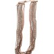 Collier fantaisie multi-rangs - 41+9 cm