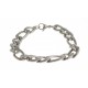 Bracelet acier - homme - 22 cm