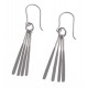 Boucles d'oreille argent rhodié 2,4g