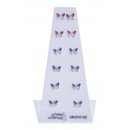 Présentoir 6 bos 5,3g - papillons multicolores