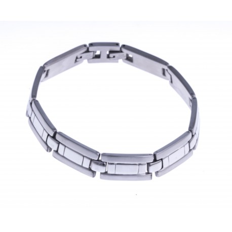 Bracelet acier homme  - 22cm