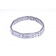 Bracelet acier homme - 22,5cm