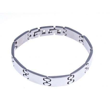 Bracelet acier homme - 22,5cm