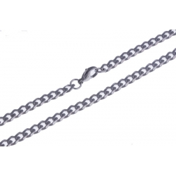 Collier acier - 5mm - 55cm