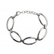 Bracelet acier - 17+4cm