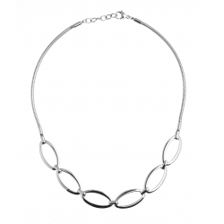 Collier acier - 45+5cm