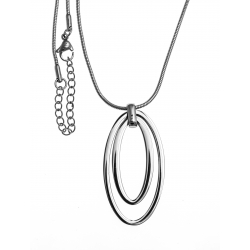 Collier acier - 45+5cm