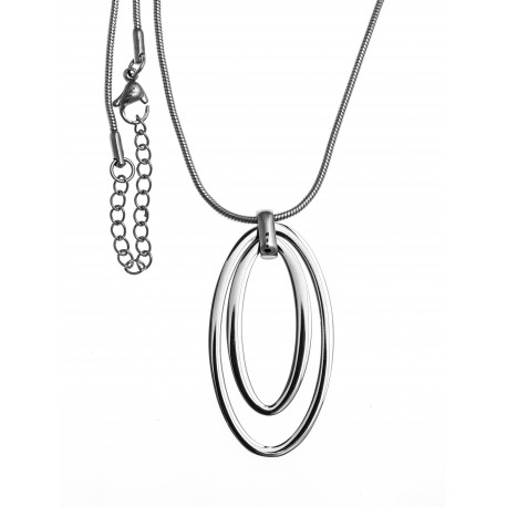 Collier acier - 45+5cm