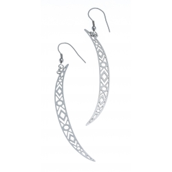 Boucles d'oreille  acier