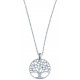 Collier argent 4,1g "arbre de vie" - 38+5cm