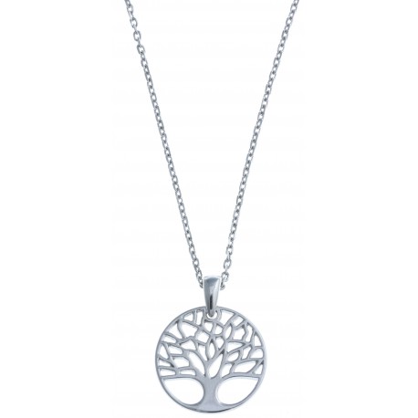 Collier argent 4,1g "arbre de vie" - 38+5cm