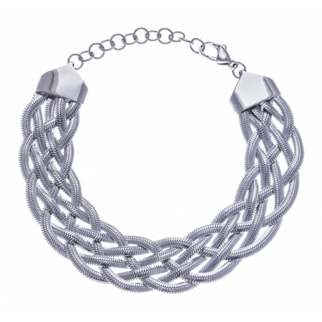 Bracelet acier 17+4cm