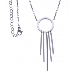 Collier acier 5 fils - 40+10cm