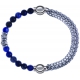 Apollon - Collection MiX - bracelet combinable labradorite 6mm - 10cm + chaines - 10,25cm