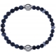 Apollon - Collection MiX - bracelet combinable labradorite 6mm - 10,25cm + labradorite 6mm - 10cm