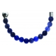 Bracelet combinable - Moitié - sodalite 6mm - longueur 10,25cm