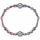 Apollon - Collection MiX Femme - hématite rosé - diamètre 6mm - longueur 9,25cm + hématite - diamètre 6mm - longueur 9,2…