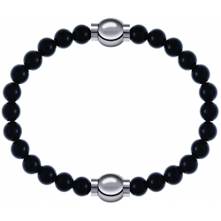 Apollon - Collection MiX Femme - onyx - diamètre 6mm - longueur 9,25cm + onyx - diamètre 6mm - longueur 9,25cm…