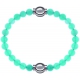 Apollon - Collection MiX Femme - jade verte - diamètre 6mm - longueur 9,25cm + jade verte - diamètre 6mm - longueur 9,25…