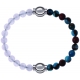 Apollon - Collection MiX Femme - pierre de lune - diamètre 6mm - longueur 9,25cm + agate bleu clair, bronzite, pierre de…